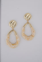 Glimmer Drop Earrings 18K Gold Plated