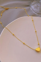 Heart Embrace Pendant Necklace- 18K Gold Plated