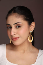 Glimmer Drop Earrings 18K Gold Plated